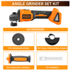 BISONTEC BW125-1 : 5in. 20V DC Brushless Angle Grinder