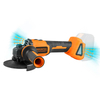 BISONTEC BW125-2 : 5in. 40V DC Brushless Angle Grinder